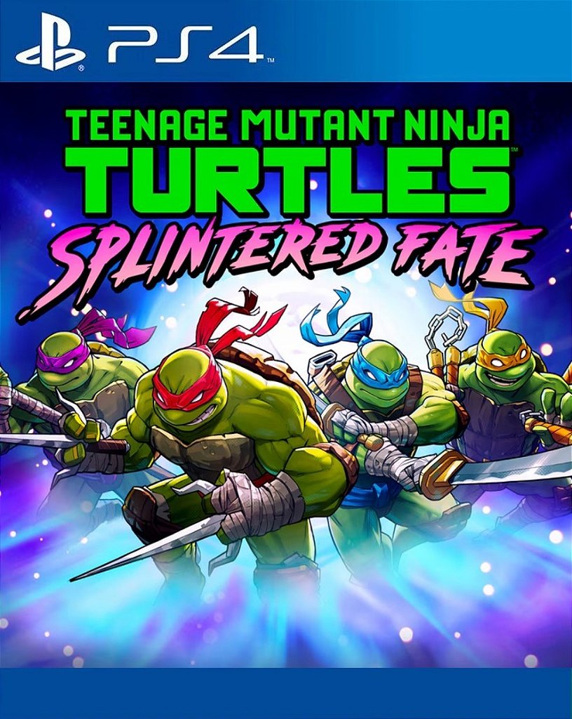 Tartarugas Ninja: O Destino de Splinter PS4 Mídia Digital