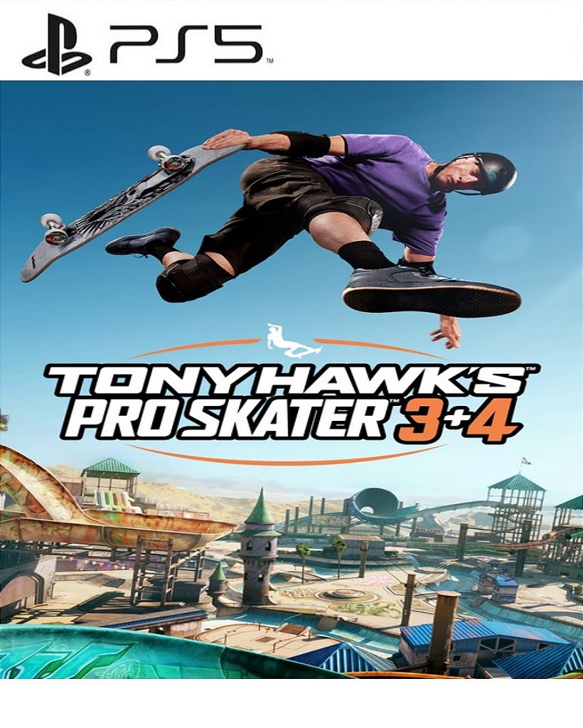 Tony Hawks Pro Skater 3 + 4 PS5 Mídia Digital