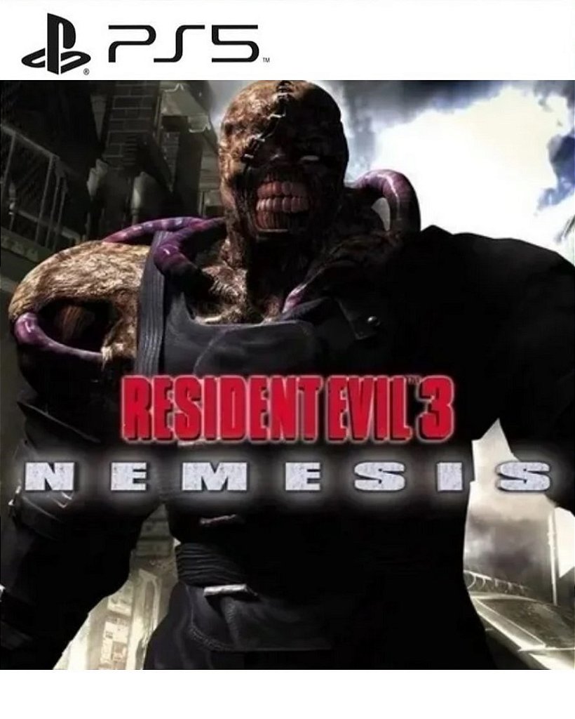 Resident Evil 3 Nemesis Classico PS5 Mídia Digital