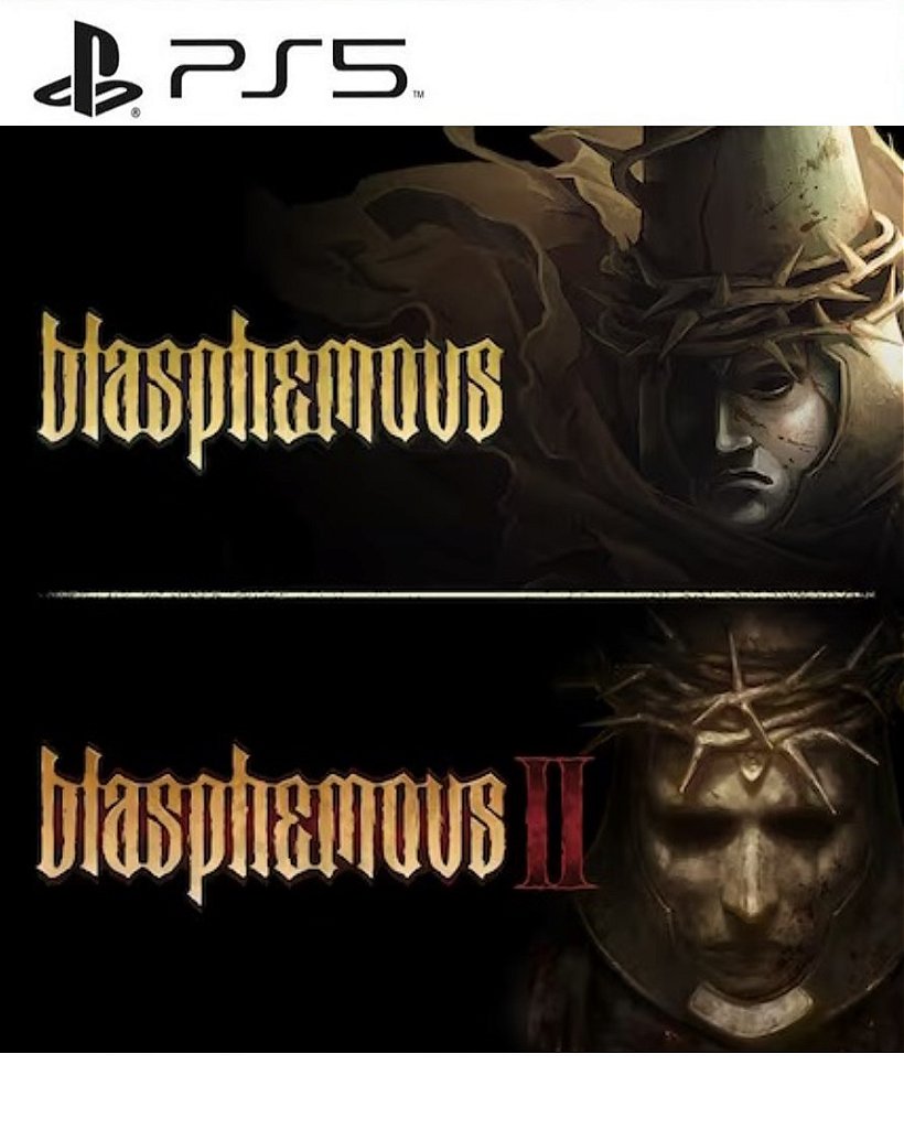 Blasphemous + Blasphemous 2 Bundle PS5 Mídia Digital