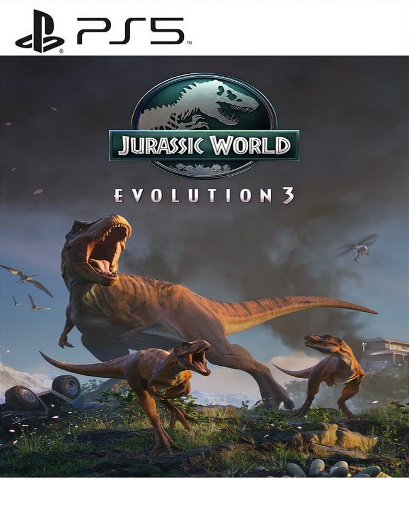 Jurassic World Evolution 3 PS5 Mídia Digital