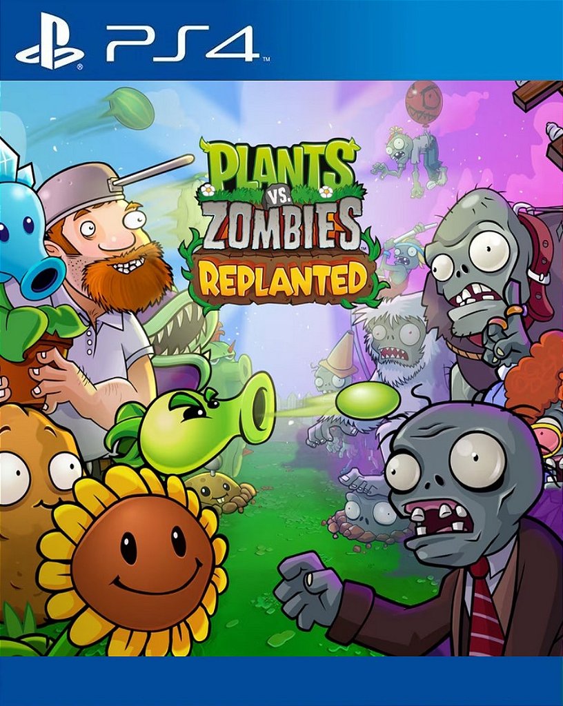 Plants vs Zombies Replanted PS4 Mídia Digital
