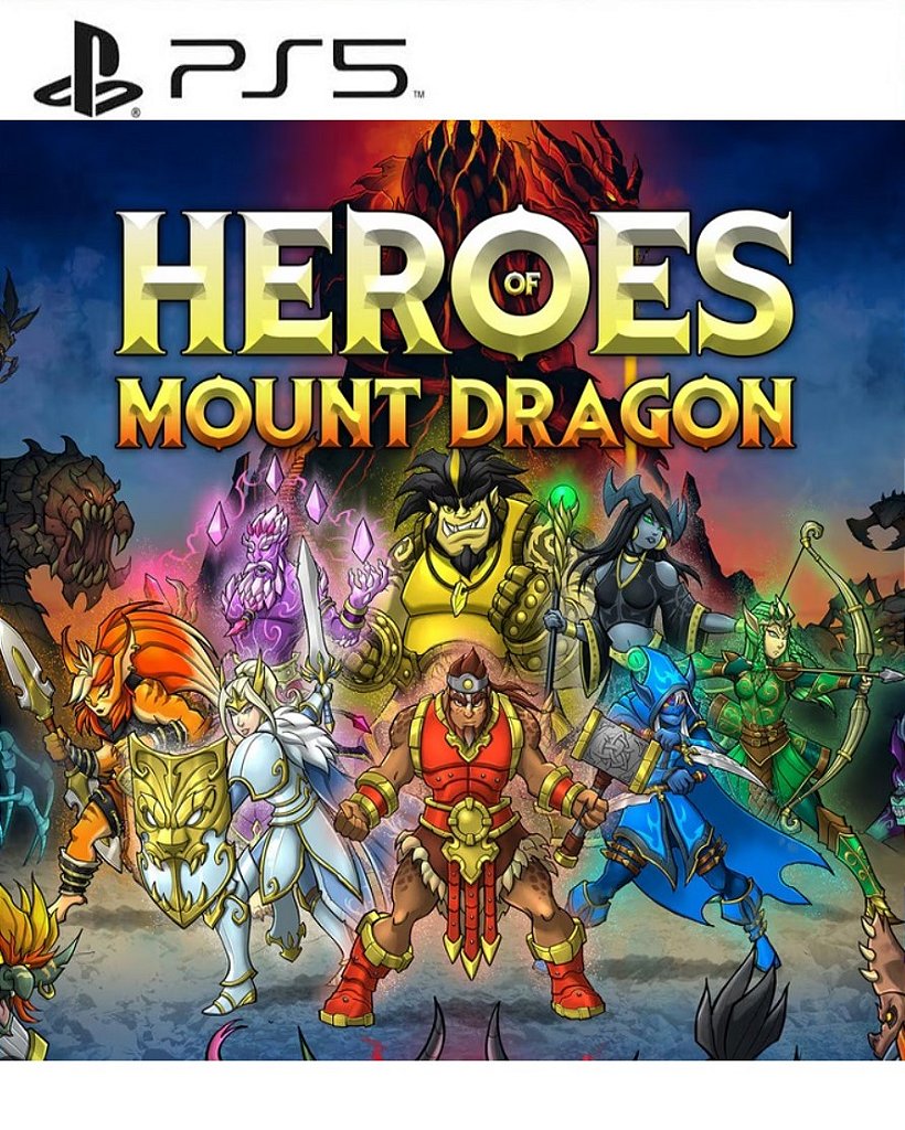 Heroes of Mount Dragon PS5 Mídia Digital