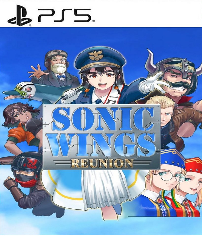 Sonic Wings Reunion PS5 Mídia Digital