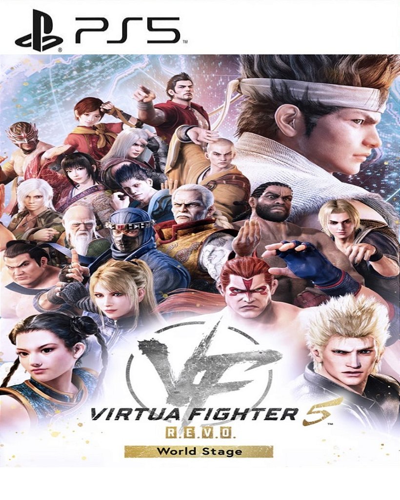 Virtua Fighter 5 R.E.V.O. World Stage Edição Standard PS5 Mídia Digital