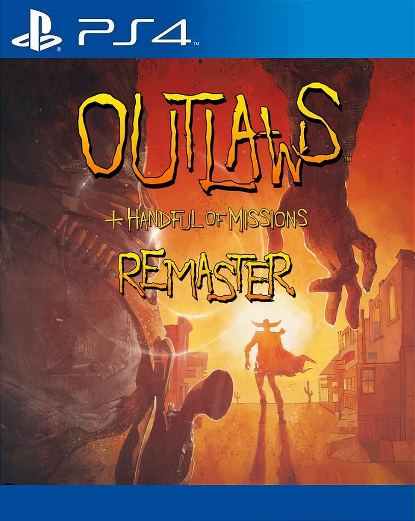 Outlaws + Handful of Missions: Remaster PS4 Mídia Digital