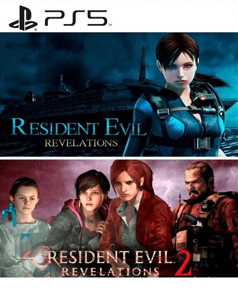 Resident Evil Revelations 1 & 2 Bundle PS5 Mídia Digital
