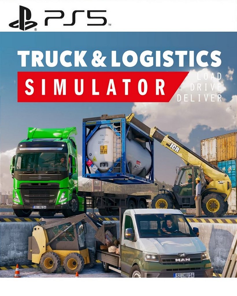 Truck and Logistics Simulator PS5 Mídia Digital