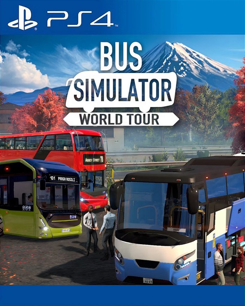 Bus Simulator : World Tour PS4 Mídia Digital