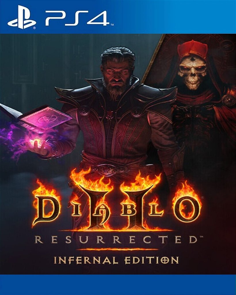 Diablo II: Resurrected – Infernal Edition PS4 Mídia Digital
