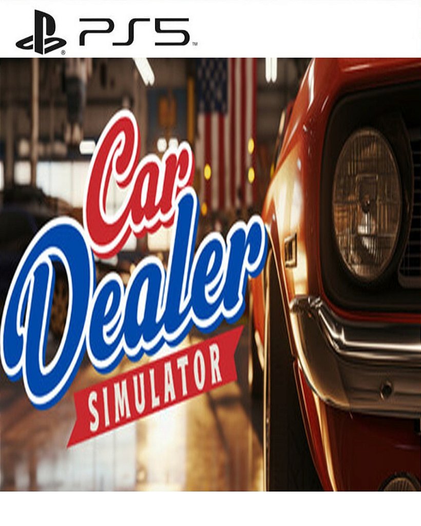 Car Dealer Simulator PS5 Mídia Digital