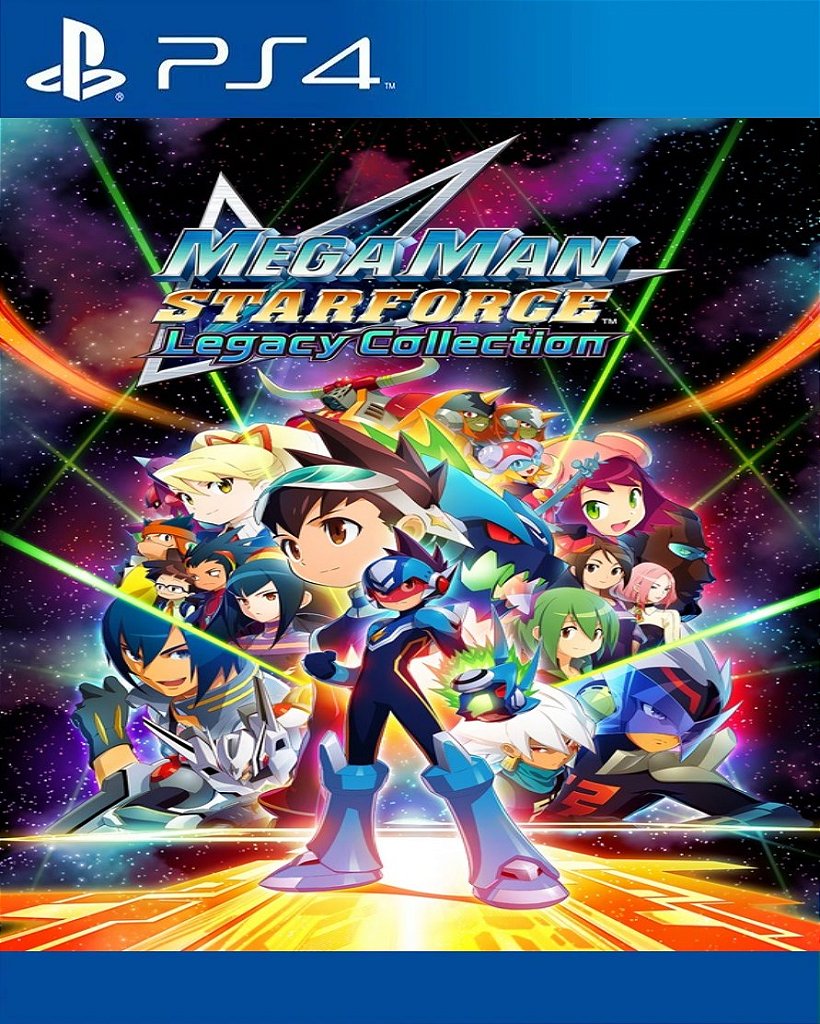 Mega Man Star Force Legacy Collection PS4 Mídia Digital