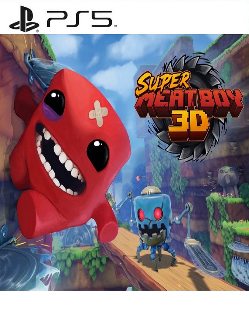Super Meat Boy 3D PS5 Mídia Digital