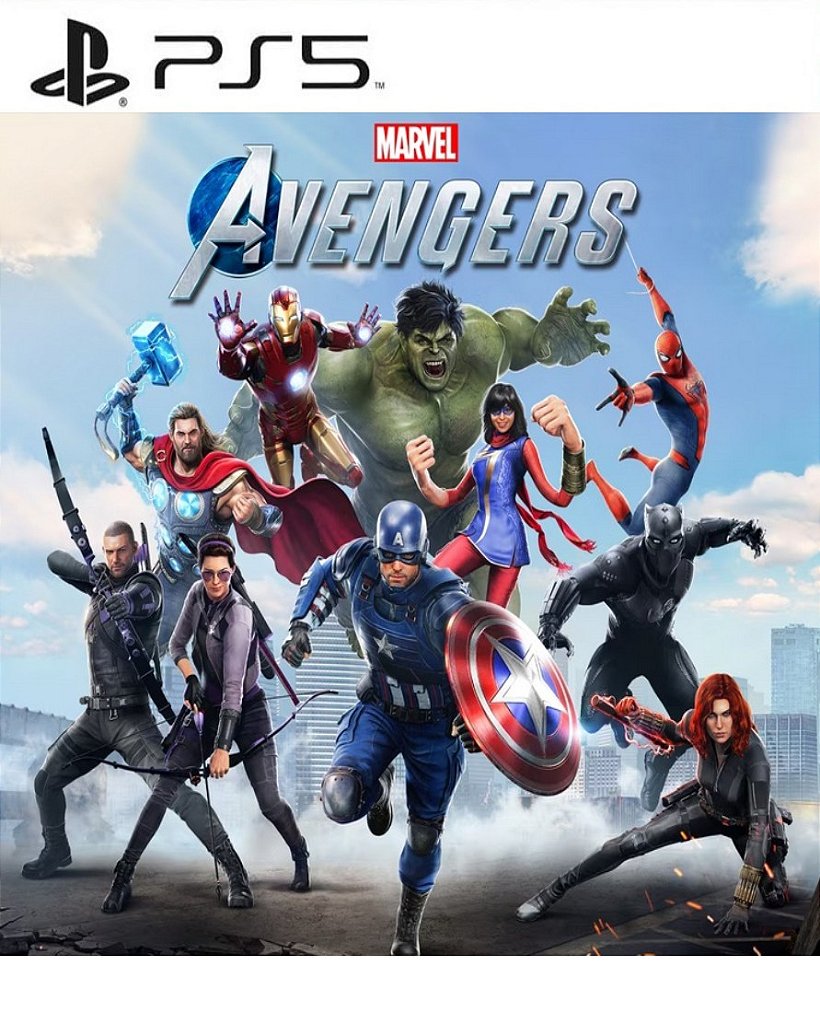 Marvels Avengers PS5 Mídia Digital