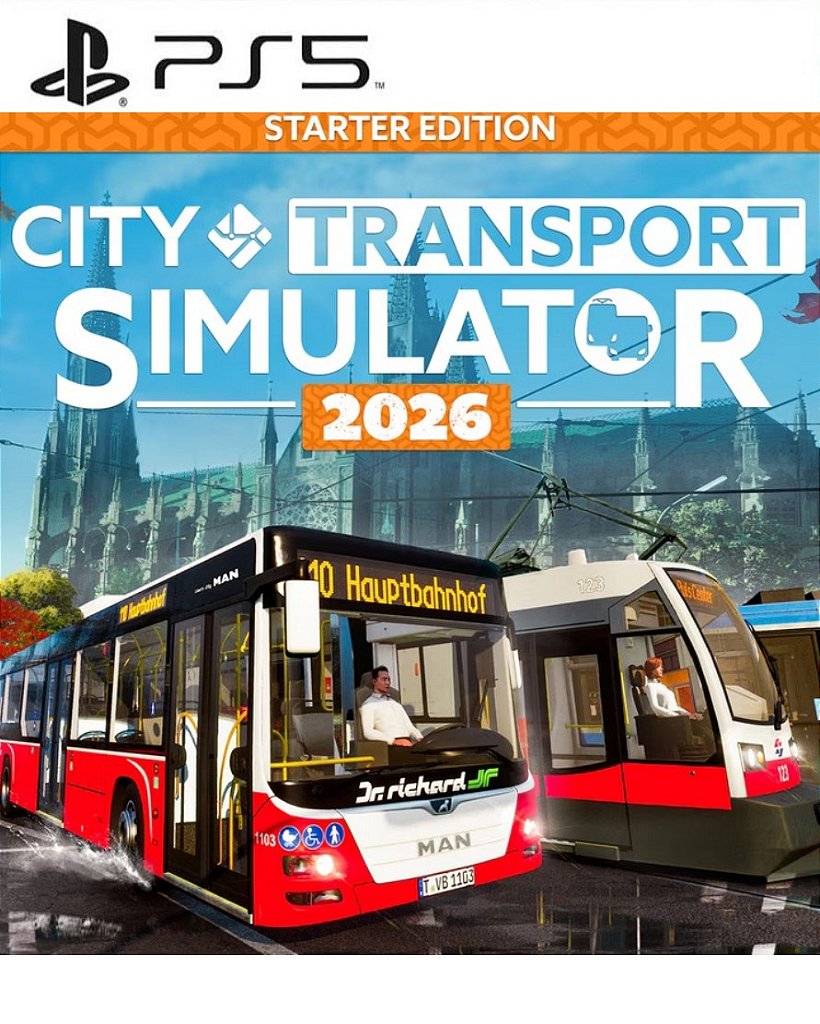 City Transport Simulator 2026 - Starter Edition PS5 Mídia Digital