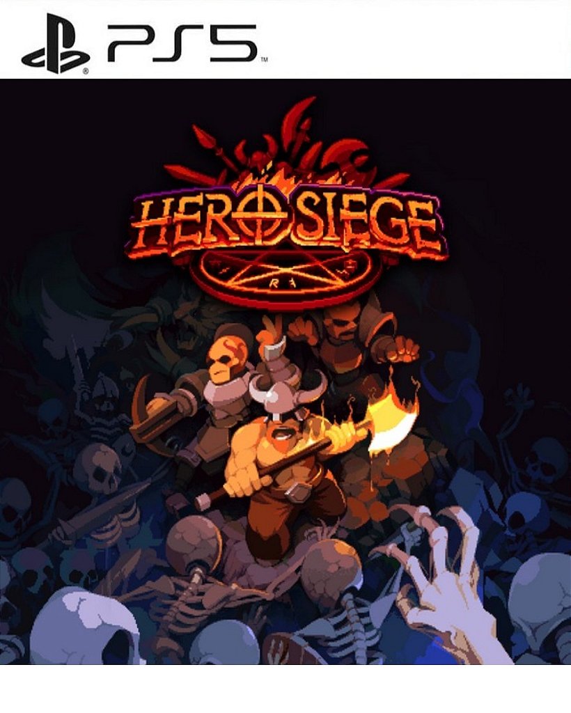 Hero Siege PS5 Mídia Digital