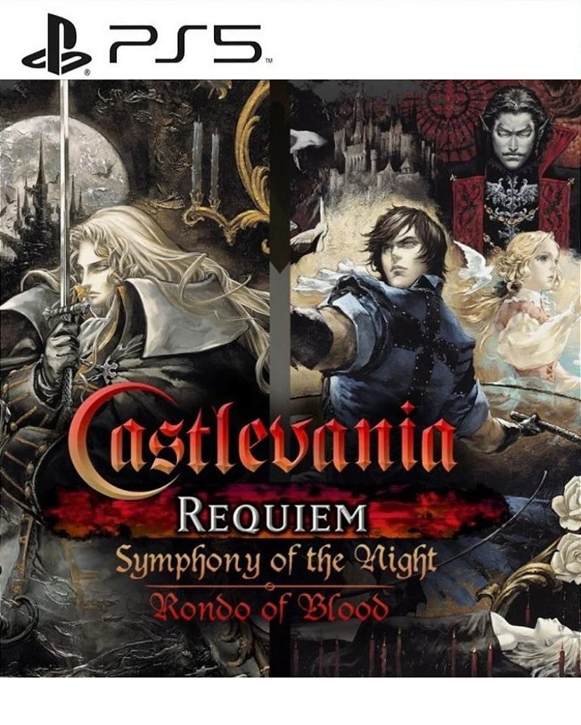 Castlevania Requiem: Symphony of the Night & Rondo of Blood PS5 Mídia Digital