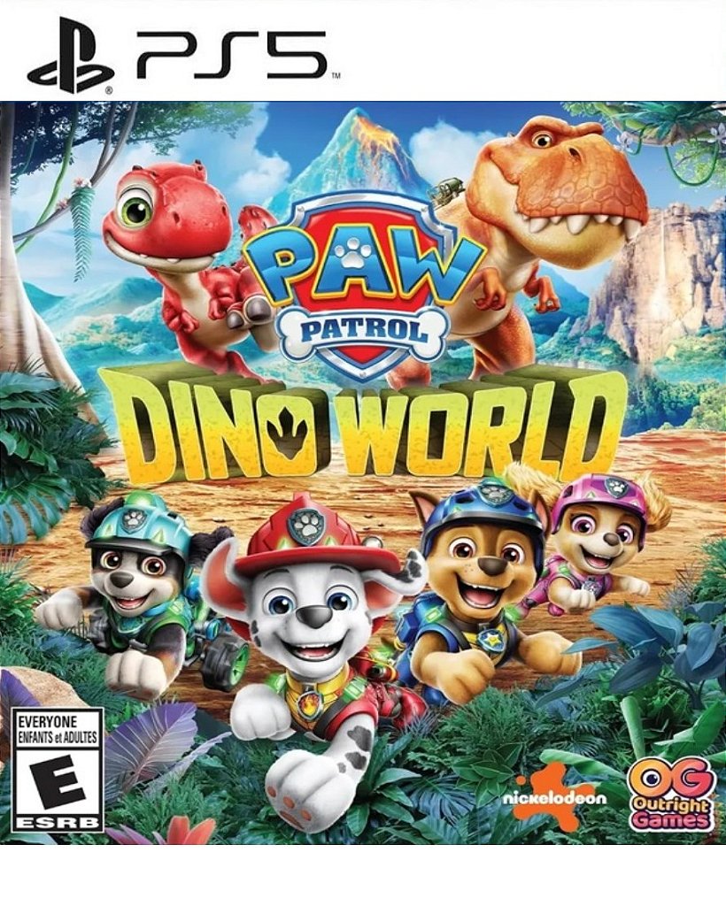 Patrulha Canina O Mundo dos Dinossauros PS5 Mídia Digital