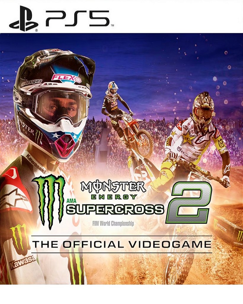 Monster Energy Supercross - The Official Videogame 2 PS5 Mídia Digital