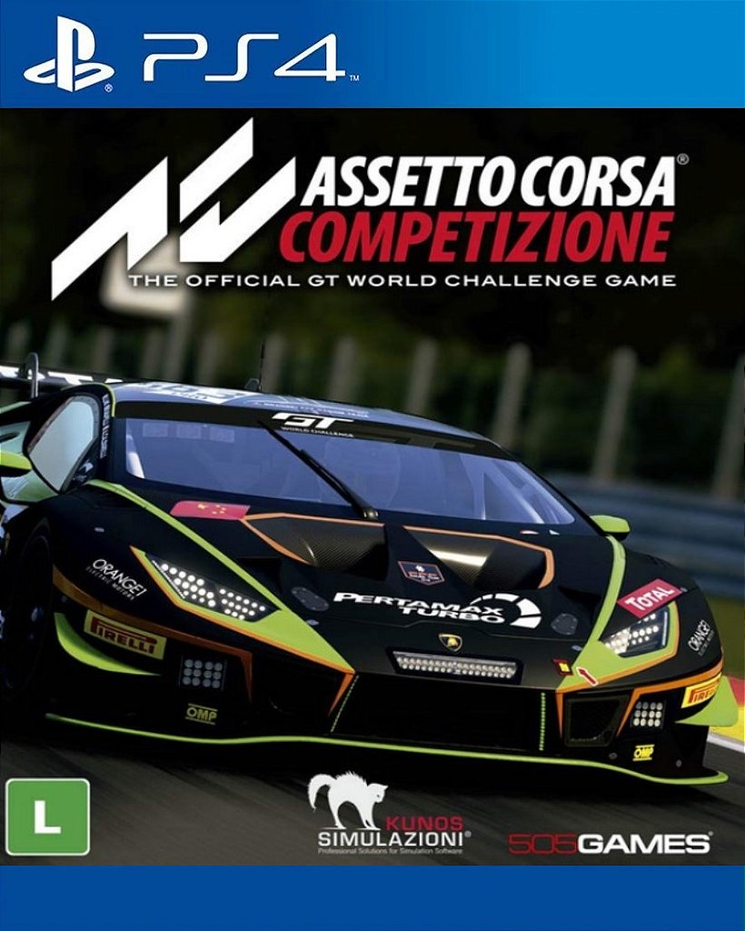 Assetto Corsa Competizione PS4 Mídia Digital