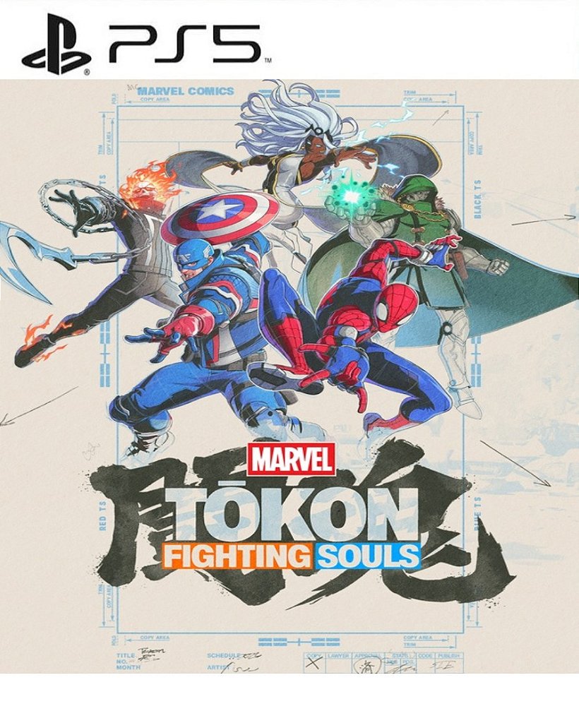 MARVEL Tokon: Fighting Souls PS5 Mídia Digital