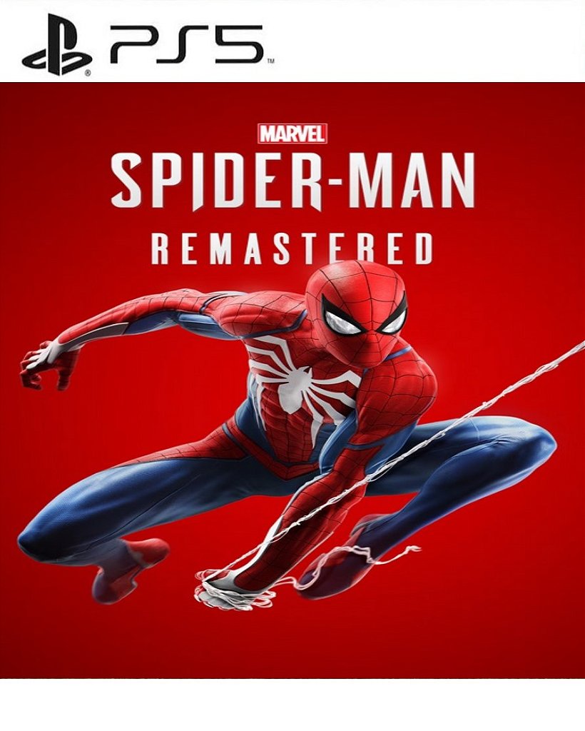 Marvels Spider-Man Remastered PS5 Mídia Digital