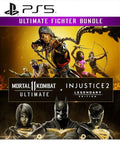 Pacote Mortal Kombat 11 Ultimate + Injustice 2 Ed Lendaria PS5 Mídia Digital