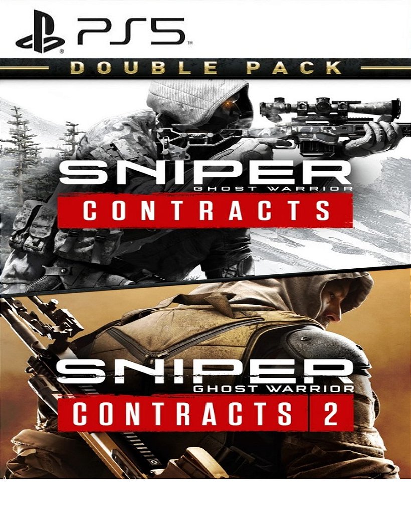 Sniper Ghost Warrior Contracts 1 e 2 Double Pack PS5 Mídia Digital
