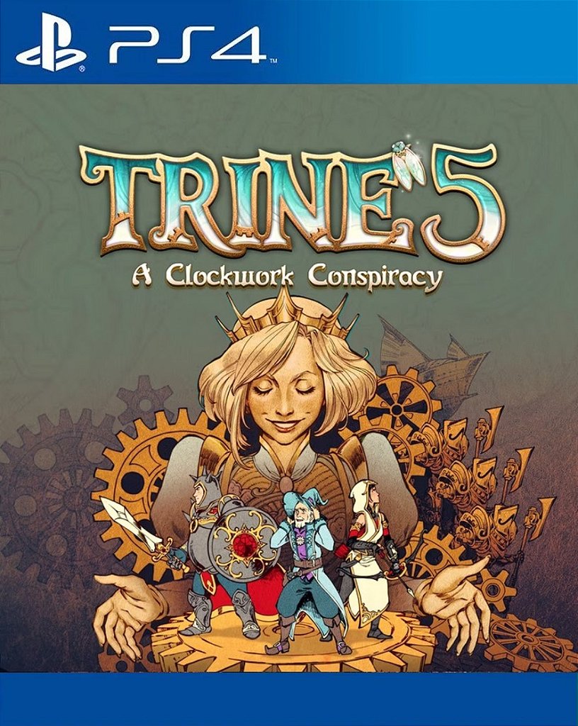 Trine 5 A Clockwork Conspiracy PS4 Mídia Digital