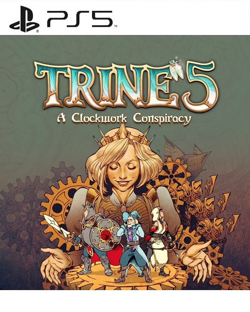 Trine 5 A Clockwork Conspiracy PS5 Mídia Digital