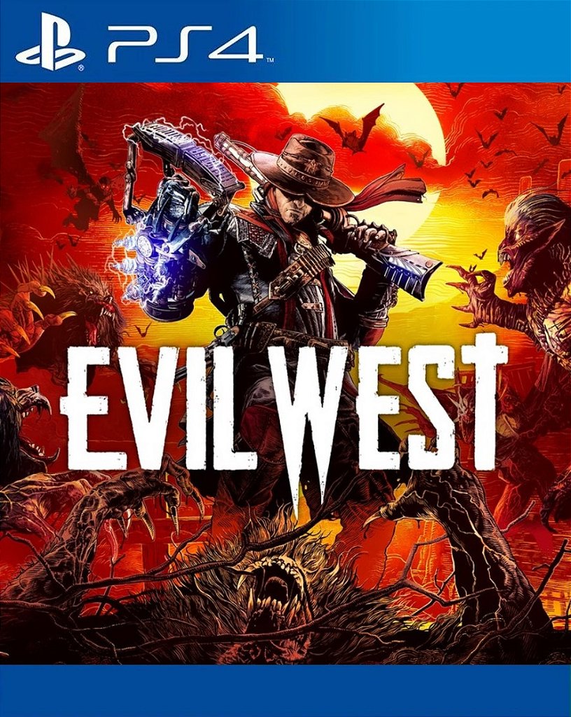 Evil West PS4 Mídia Digital