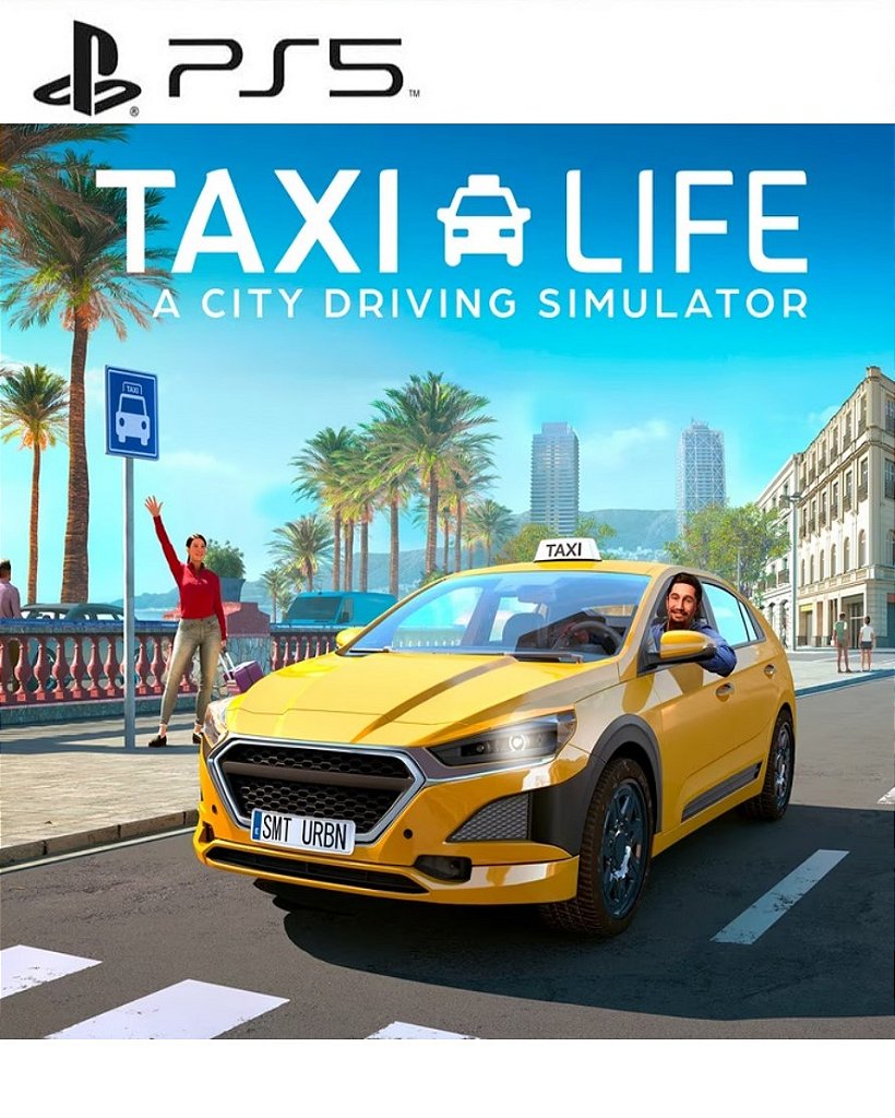 Taxi Life: A City Driving Simulator PS5 Mídia Digital