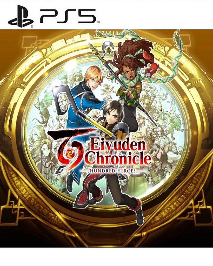 Eiyuden Chronicle Hundred Heroes PS5 Mídia Digital