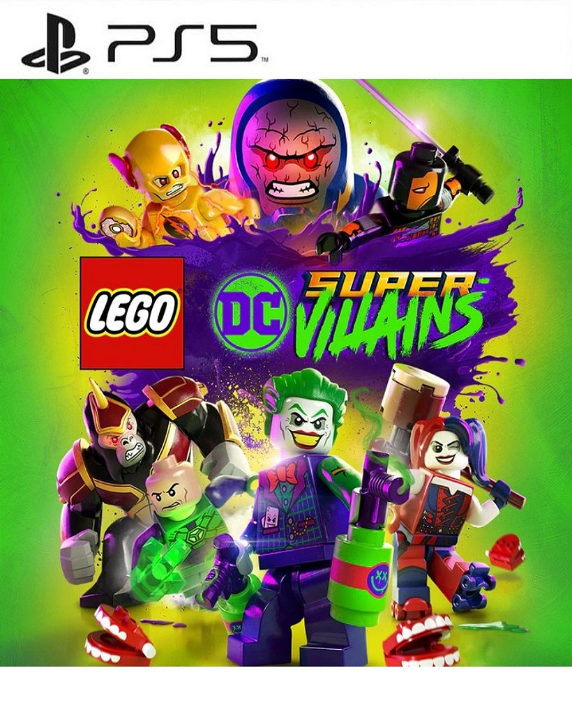 LEGO DC Super-Vilões PS5 Mídia Digital