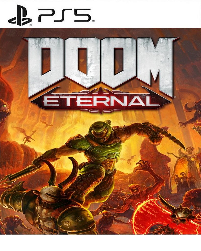 Doom Eternal PS5 Mídia Digital