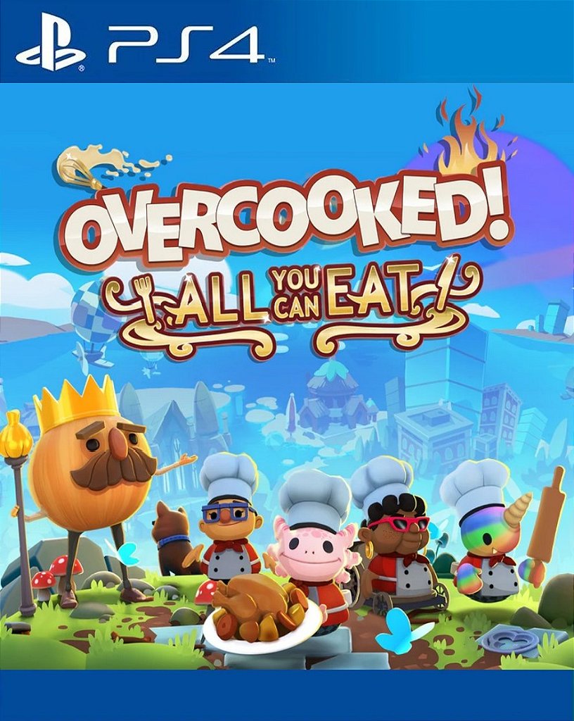 Overcooked! All You Can Eat PS4 Mídia Digital