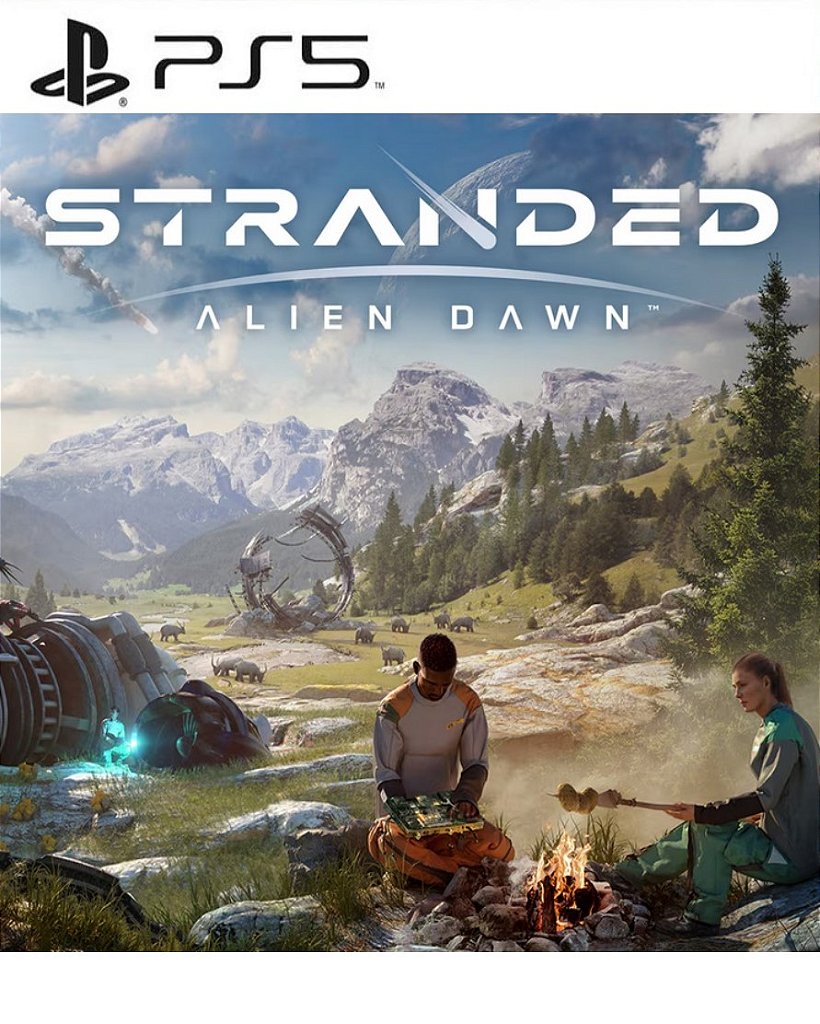 Stranded: Alien Dawn PS5 Mídia Digital