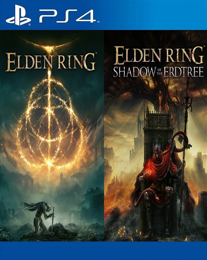 Elden Ring + DLC Shadow of the Erdtree PS4 Mídia Digital