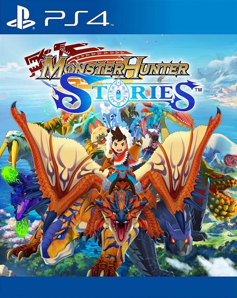 Monster Hunter Stories PS4 Mídia Digital