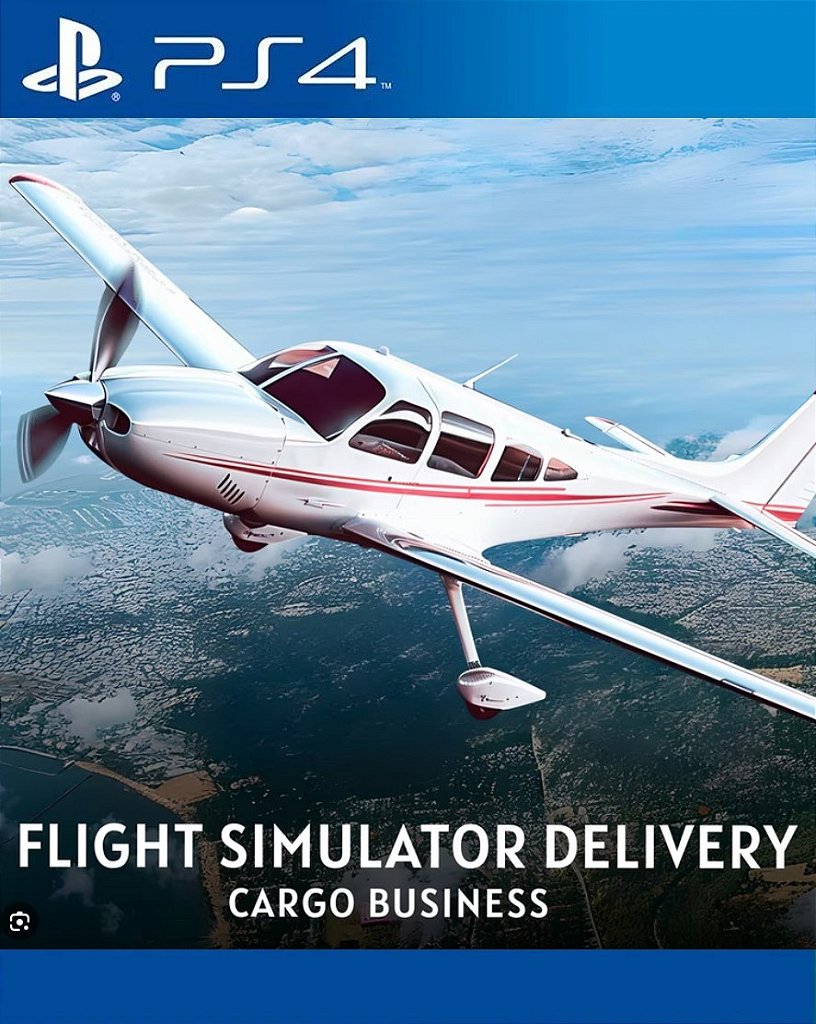 Flight Simulator Delivery Cargo Business PS4 Mídia Digital