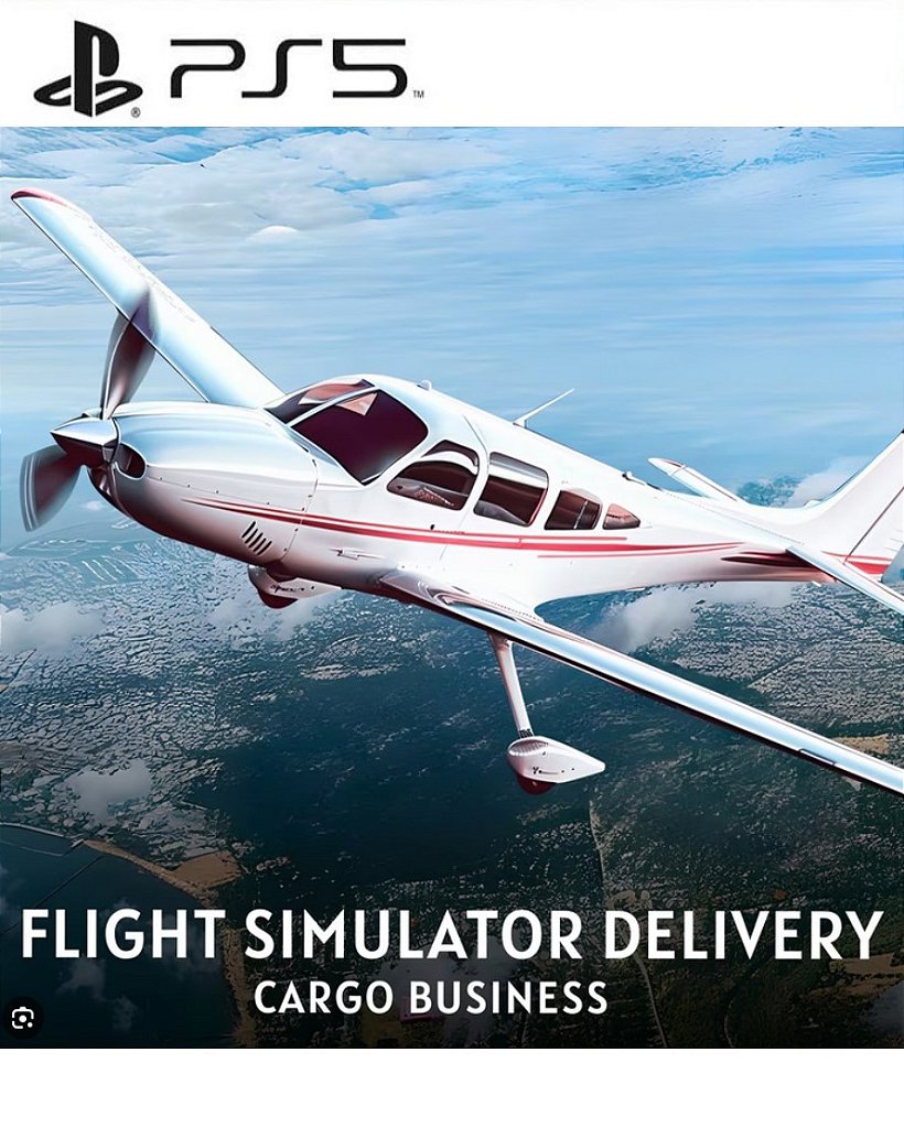 Flight Simulator Delivery Cargo Business PS5 Mídia Digital