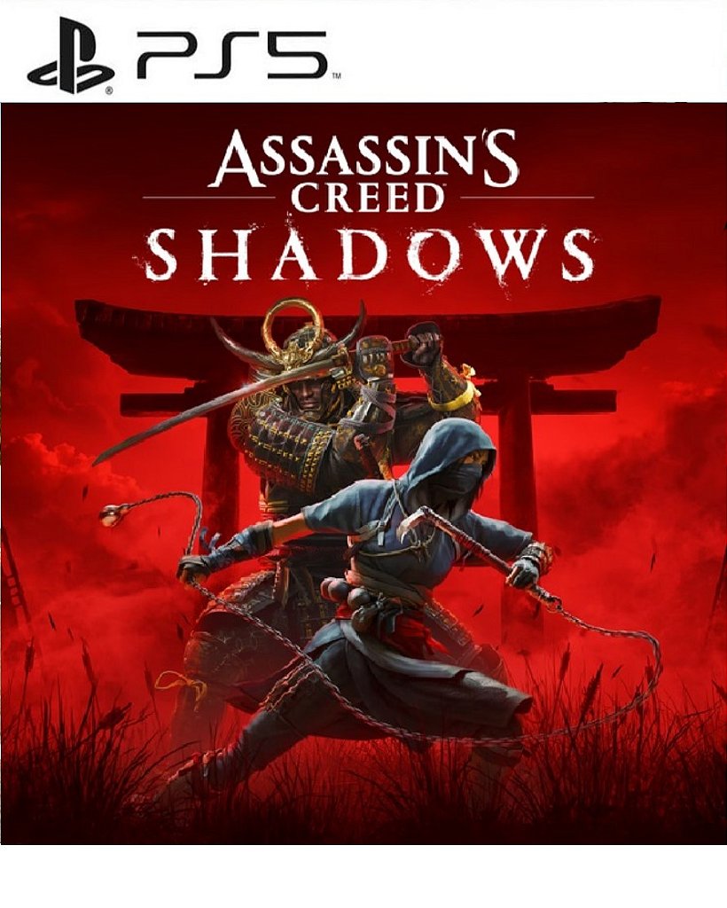 Assassins Creed Shadows PS5 Mídia Digital
