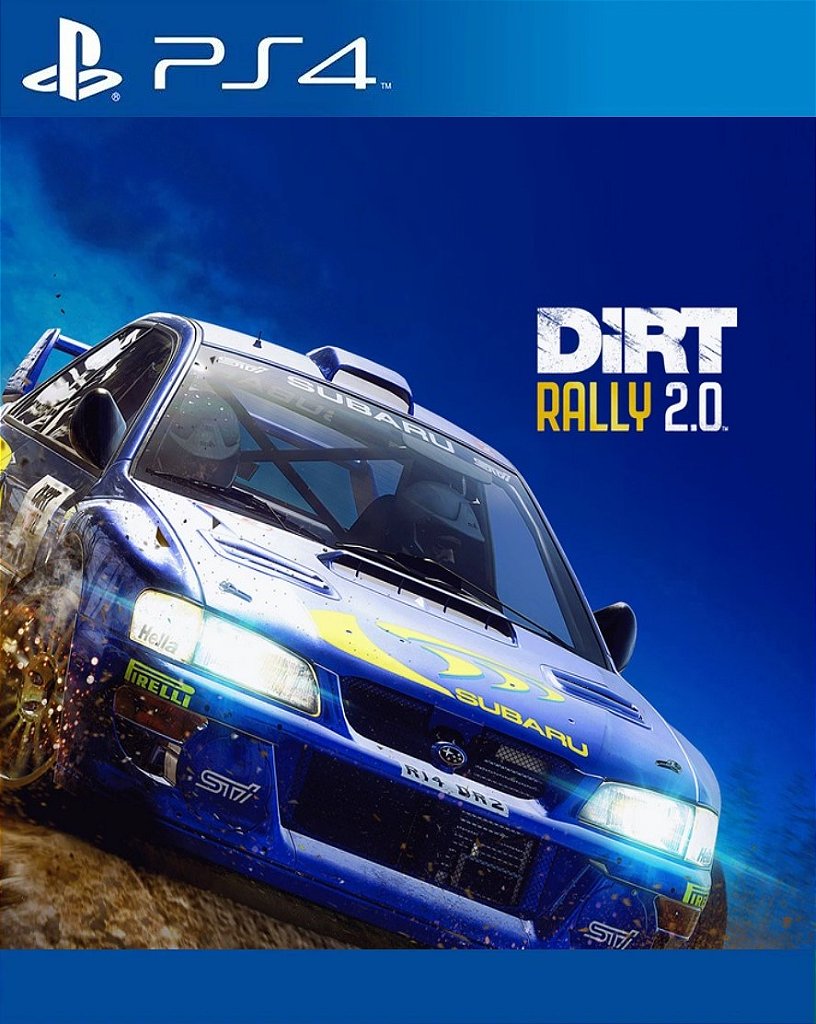 Dirt Rally 2.0 PS4 Mídia Digital