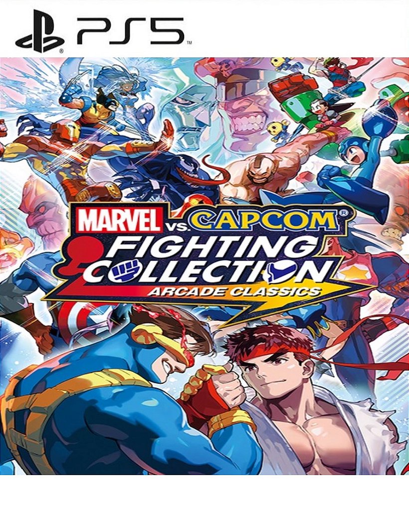 Marvel vs Capcom Fighting Collection Arcade Classics PS5 Mídia Digital