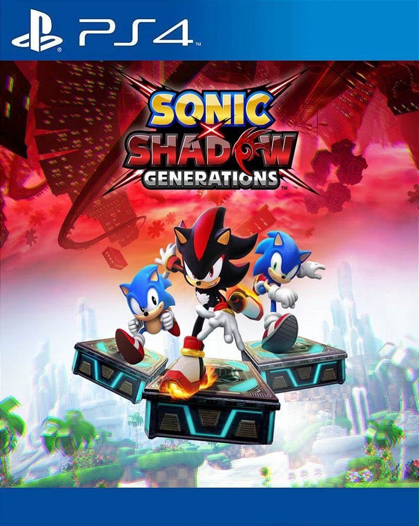 Sonic X Shadow Generations PS4 Mídia Digital