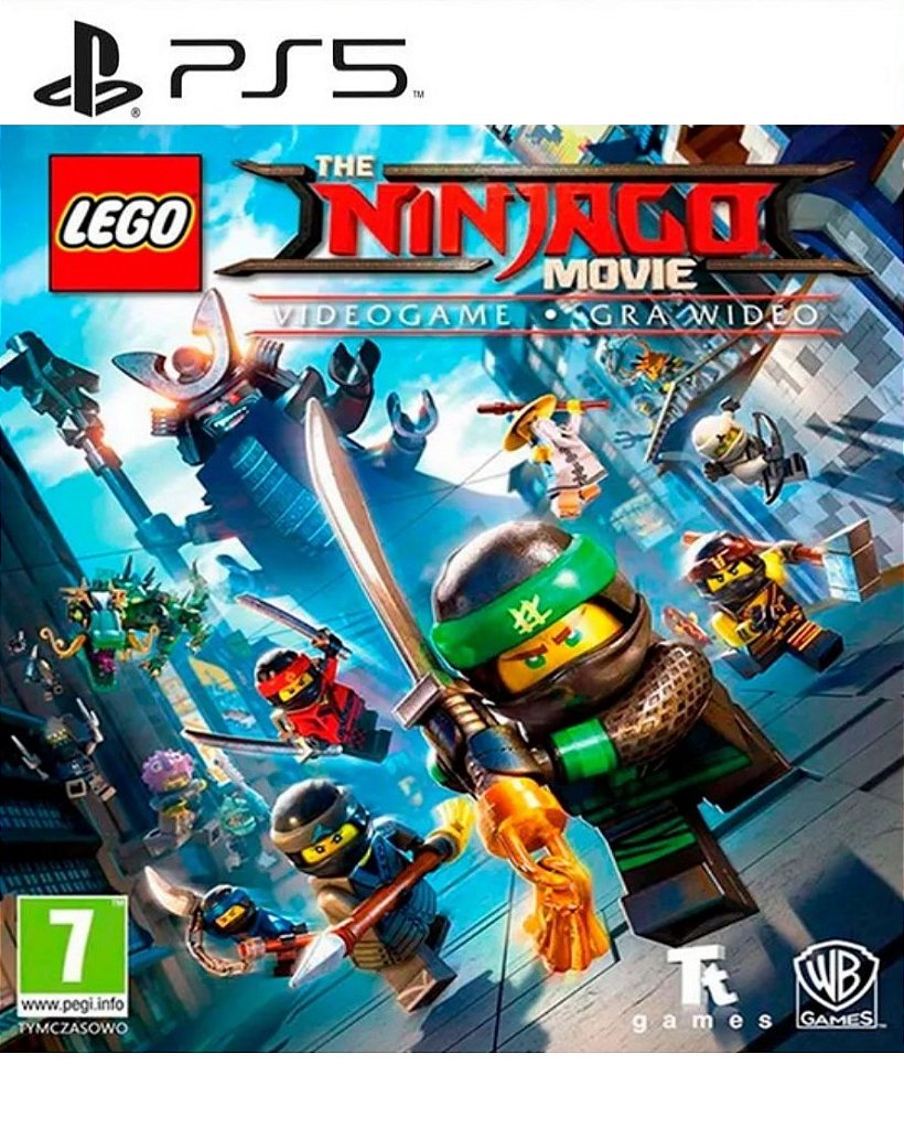 Lego Ninjago o Filme: Video Game PS5 Mídia Digital