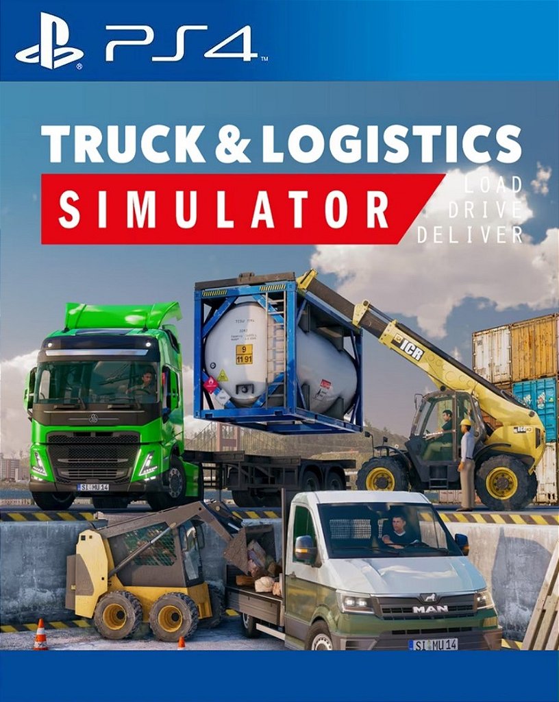 Truck and Logistics Simulator PS4 Mídia Digital