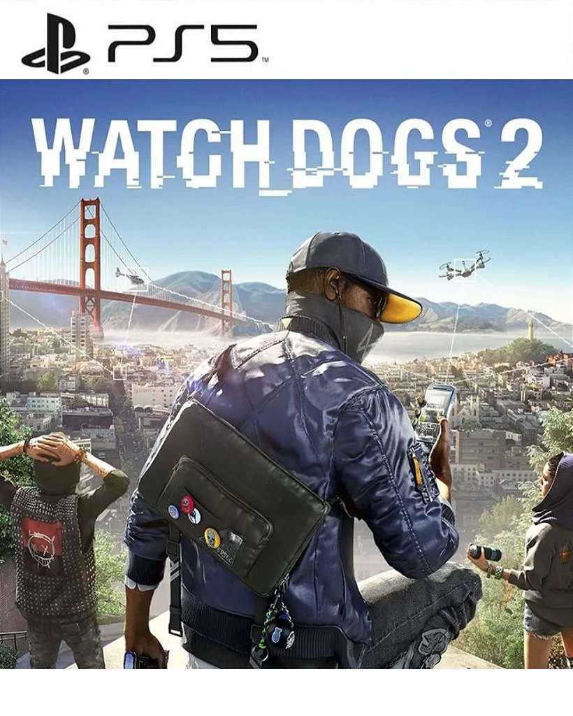 Watch Dogs 2 PS5 Mídia Digital