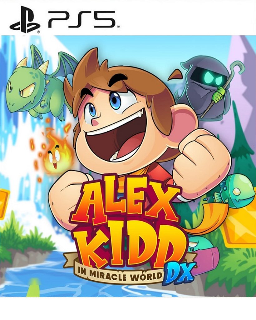 Alex Kidd in Miracle World DX PS5 Mídia Digital