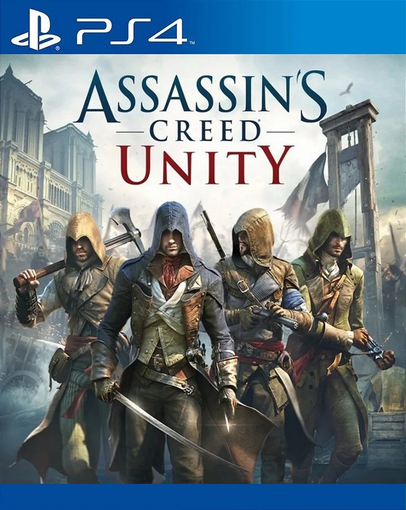 Assassins Creed Unity PS4 Mídia Digital
